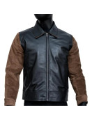 Argylle Sam Rockwell Leather Jacket