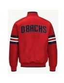 Arizona Diamondbacks Scout I Red Satin Jacket Arizona Diamondbacks Scout I Red Satin Jacket