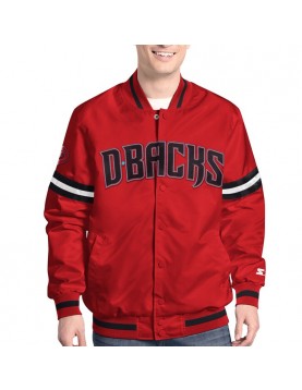 Arizona Diamondbacks Varsity Scout Satin Jacket
