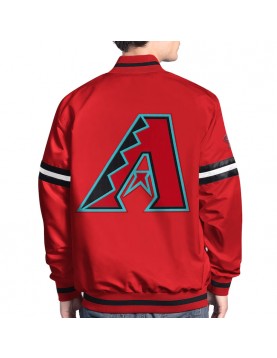 Arizona Diamondbacks Varsity Scout Satin Jacket