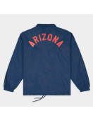 Arizona Wildcats Football Helmet Coaches Jacket