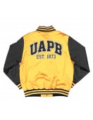 Arkansas Pine Bluff Gold and Black Baseball Jacket