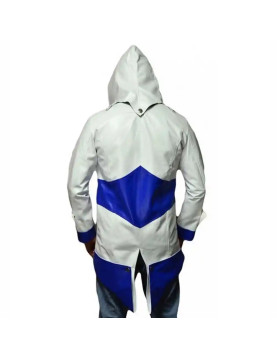 Assassins Creed Leather Hoodie Jacket
