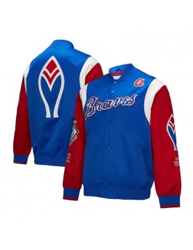 Atlanta Braves Cooperstown Team Origins Satin Jacket