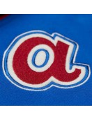 Atlanta Braves Sideline Varsity Fleece Jacket Atlanta Braves Sideline Varsity Fleece Jacket