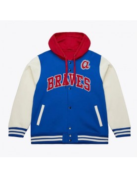 Atlanta Braves Sideline Varsity Fleece Jacket