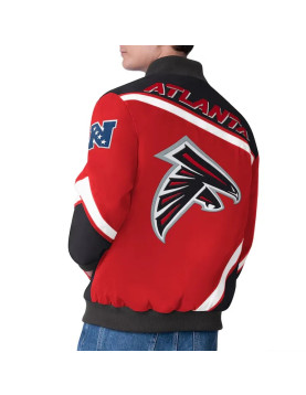 Atlanta Falcons Maximum Racing Red Jacket