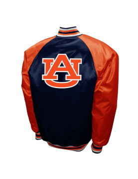 Auburn Tigers The Game Navy Satin Jacket