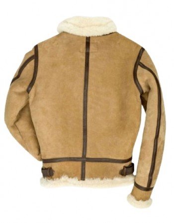 B3 Bomber Suede Leather Shearling Jacket B3 Bomber Suede Leather Shearling Jacket