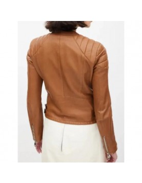 Ballard Season 1 Maggie Q Leather Jacket