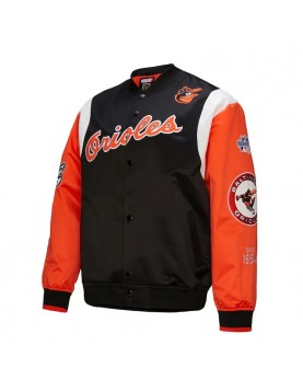 Baltimore Orioles Cooperstown Team Origins Satin Jacket