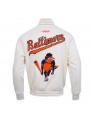 Baltimore Orioles Eggshell Game Day Logo Jacket
