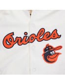 Baltimore Orioles Eggshell Game Day Logo Jacket