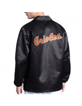 Baltimore Orioles Point Man Coaches Black Jacket