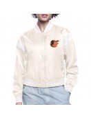 Baltimore Orioles Printed Logo Varsity Satin Jacket