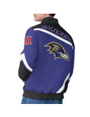 Baltimore Ravens Maximum Racing Purple Jacket