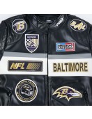 Baltimore Ravens Men's Moto Jacket Baltimore Ravens Men's Moto Jacket