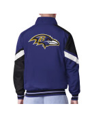 Baltimore Ravens Strong Arm Purple Full-Zip Jacket