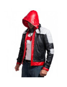 Batman Arkham Knight Red Hood Real Leather Jacket
