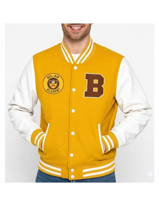 Bel-Air Academy Basketball Letterman Jacket Bel-Air Academy Basketball Letterman Jacket
