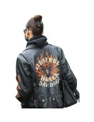 Bella Hadid Moto Leather Jacket