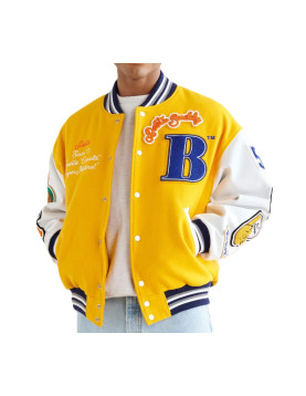 Better Gift Shop Buddy Yellow Varsity Jacket