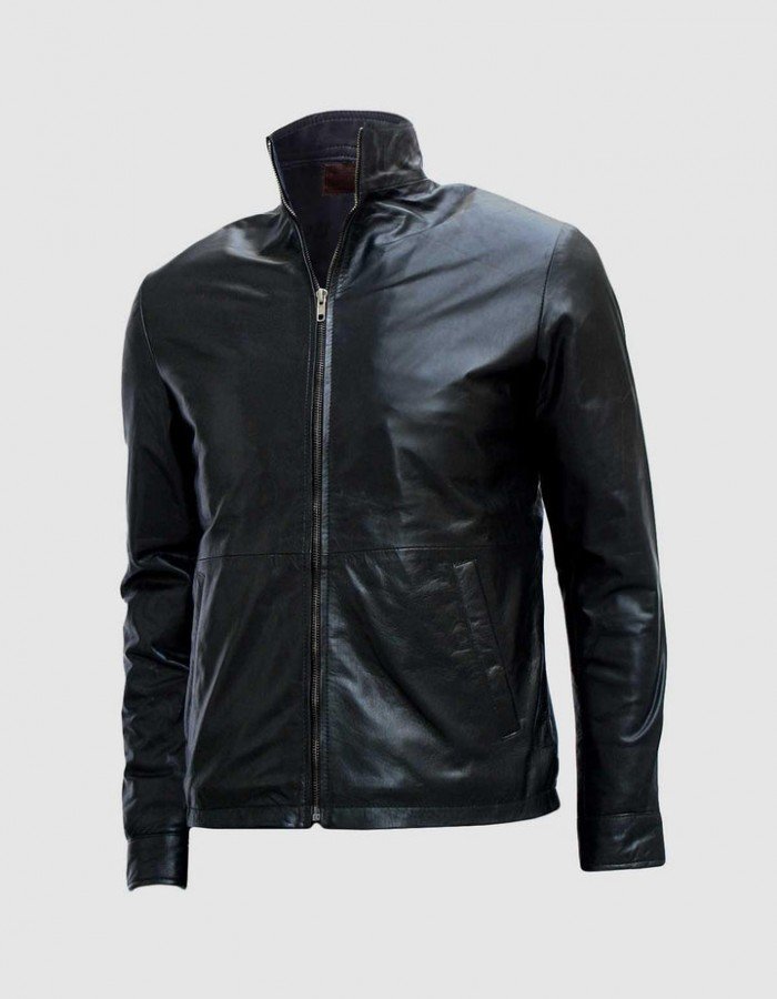 Biker Black Leather Jacket Biker Black Leather Jacket