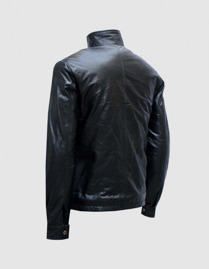 Biker Black Leather Jacket Biker Black Leather Jacket