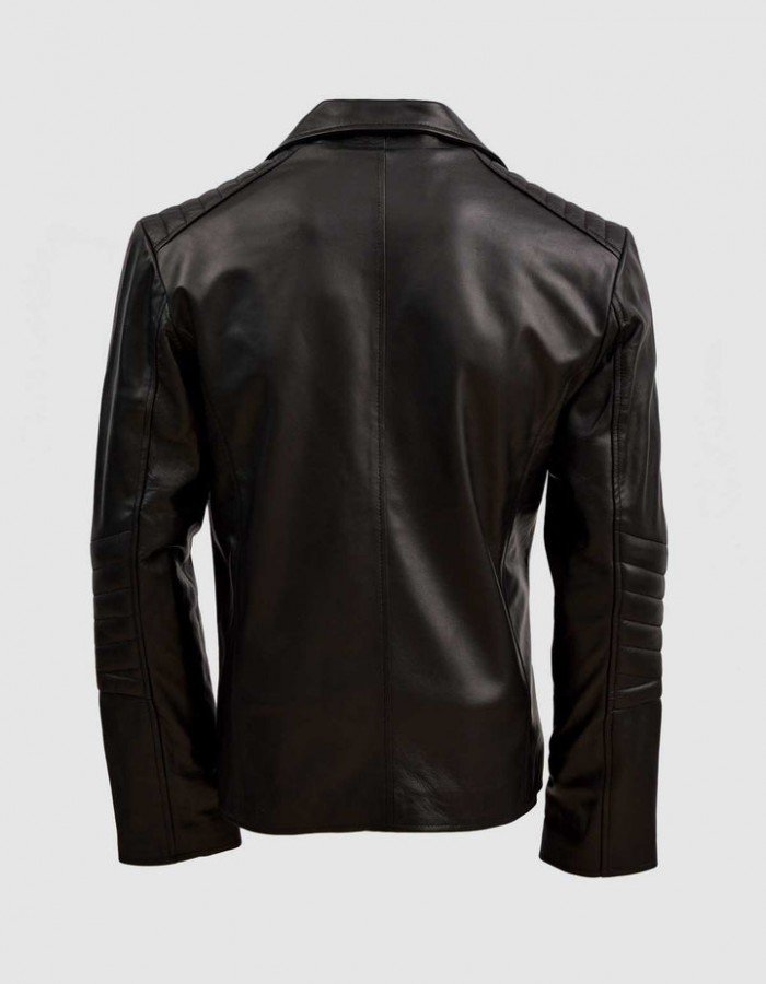 Biker Jacket in Sheep Leather Biker Jacket in Sheep Leather