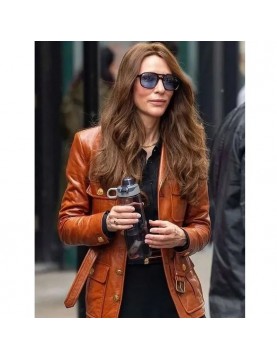 Black Bag Cate Blanchett Leather Jacket