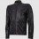 Black Cafe Racer Summer Jacket