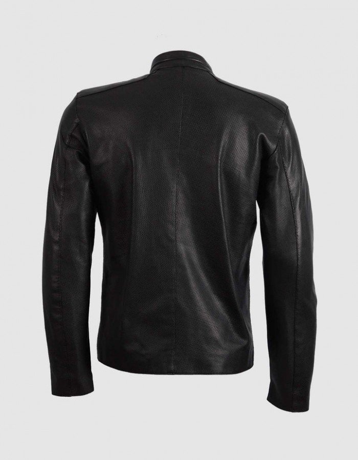 Black Cafe Racer Summer Jacket Black Cafe Racer Summer Jacket
