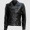 Black Motorcycle Leather Jacket
