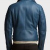 Men’s Asymmetrical Shearling Leather Jacket Men’s Asymmetrical Shearling Leather Jacket