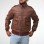 Bomber Brown Leather Jacket