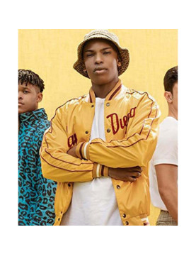 Blood &amp; Water Thabang Molaba Yellow Varsity Jacket