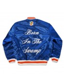 Born in the Swamp Florida Gators Royal Satin Jacket