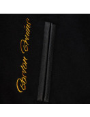Boston Bruins Black Out Team Logo Varsity Jacket