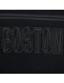 Boston Celtics Triple Black Varsity Wool and Leather Jacket