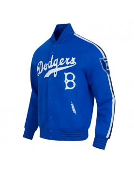 Brooklyn Dodgers Game Day Royal Jacket with Logo
