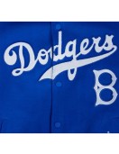 Brooklyn Dodgers Game Day Royal Jacket with Logo