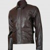 Brown Biker Leather Jacket Brown Biker Leather Jacket