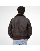 Brown Collar Sherling Jacket
