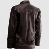 Brown Reefer Leather Jacket