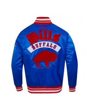 Buffalo Bills Best of Classic Rib Satin Jacket