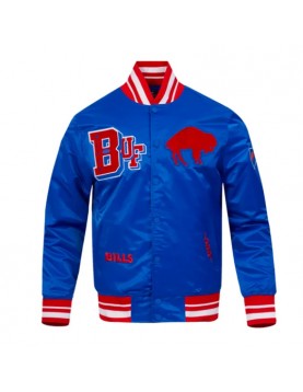 Buffalo Bills Best of Classic Rib Satin Jacket