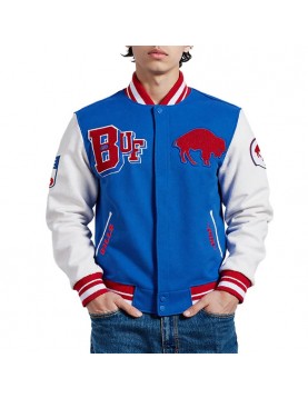 Buffalo Bills Best of Classic Rib Varsity Jacket
