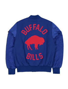 Buffalo Bills MA-1 Historic Varsity Jacket