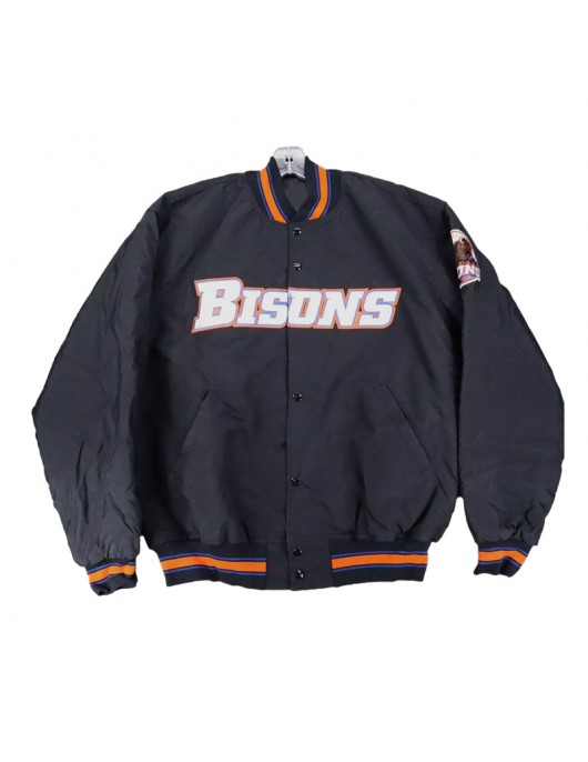 Buffalo Bisons Minor League Baseball Black Jacket Buffalo Bisons Minor League Baseball Black Jacket