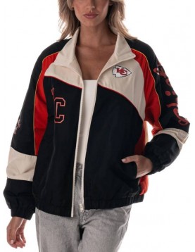 Caitlin Clark Kansas City Chiefs Track Jacket